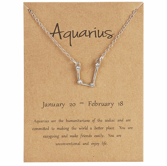 Aquarius Necklace (January 20 - February 18)