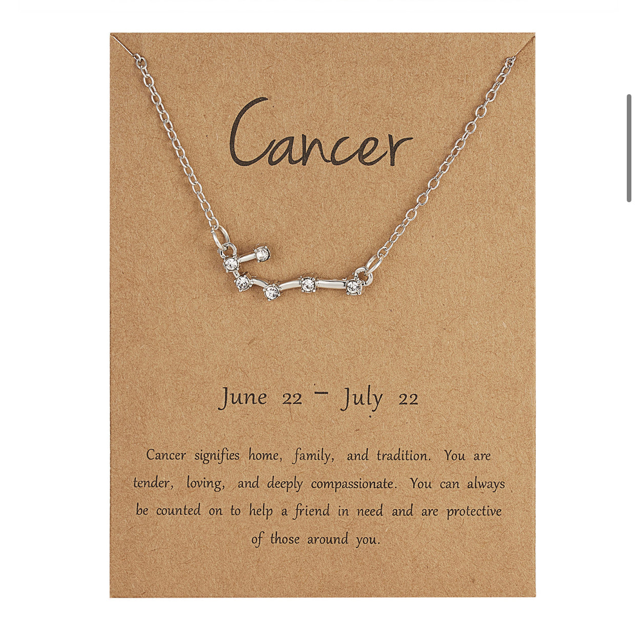 Cancer Necklace (June 21 - July 22)