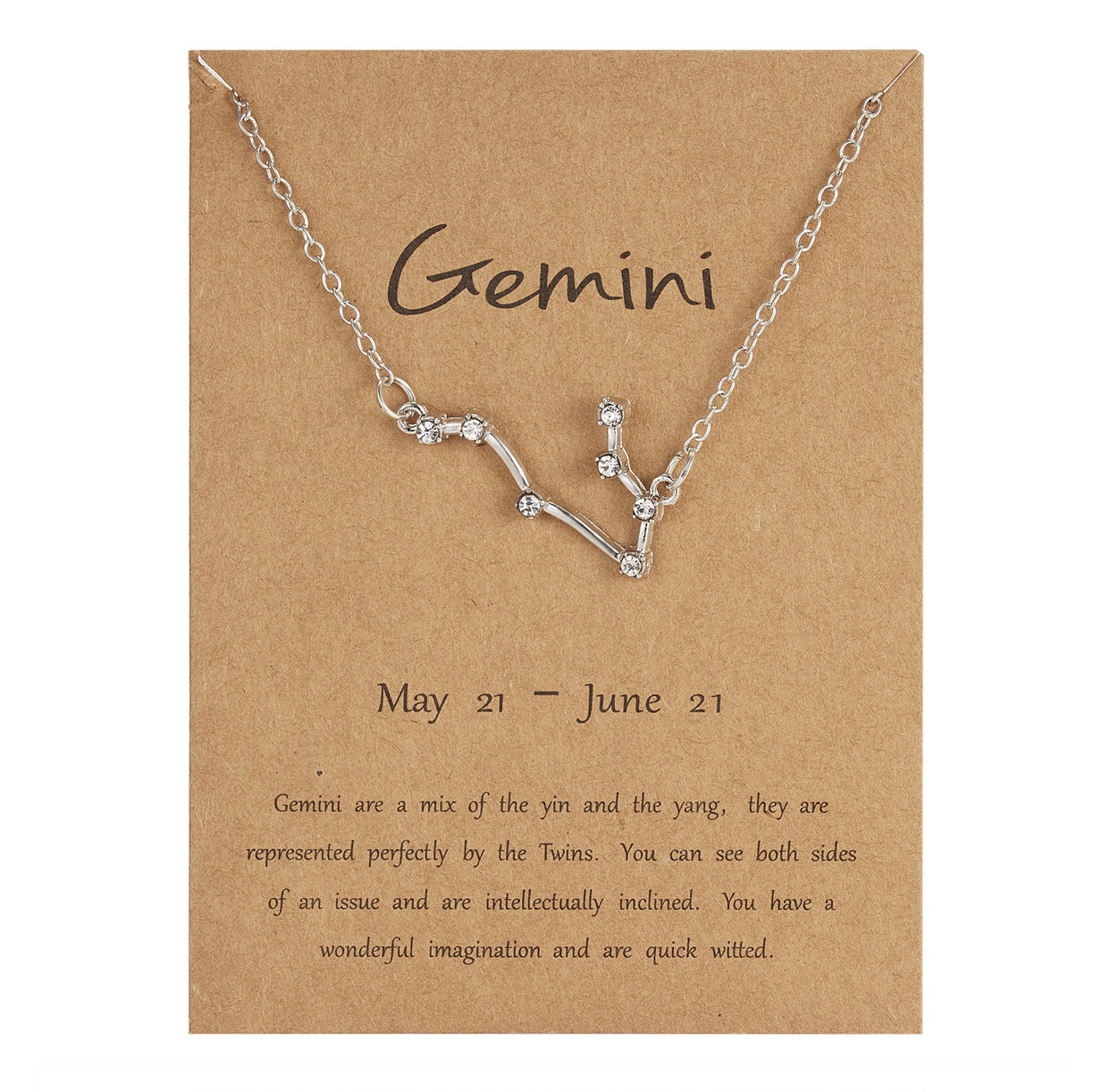 Gemini Necklace (May 21 - June 20)