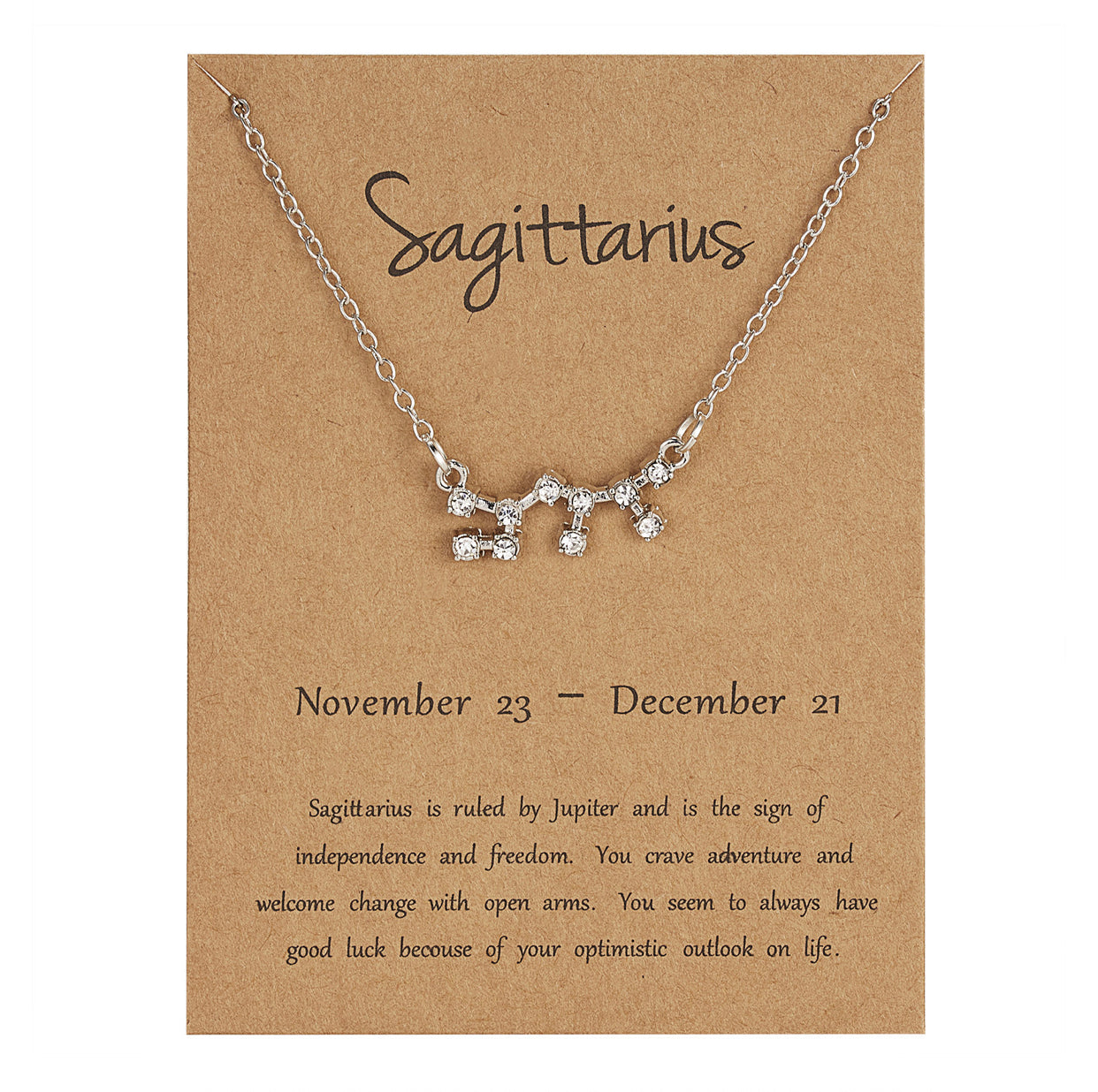 Sagittarius Necklace (November 22 - December 21)